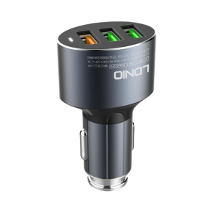 LDNIO Car Charger C703Q 3 em 1
