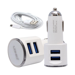 LDNIO Car Charger Dual USB 3.4ª